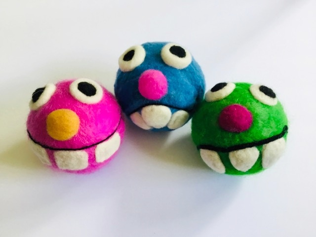 Little Monster Ball Toy Felting Kit – MK Felts